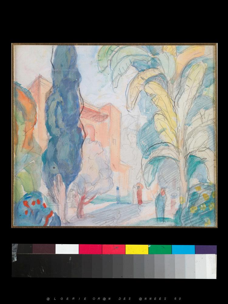 AUGUSTIN FERRANDO 1880-1957 Ferrando-019 A Miliana.jpg -  